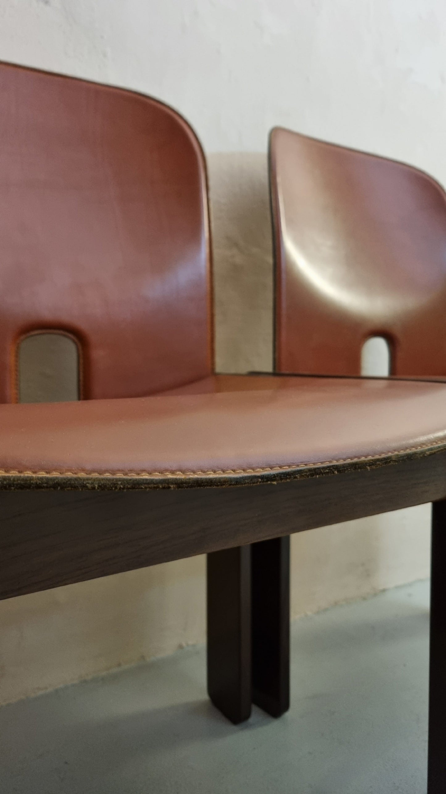 121 Set of 4 Chairs by Afra and Tobia Scarpa for Cassina, 1965 Dining Chairs