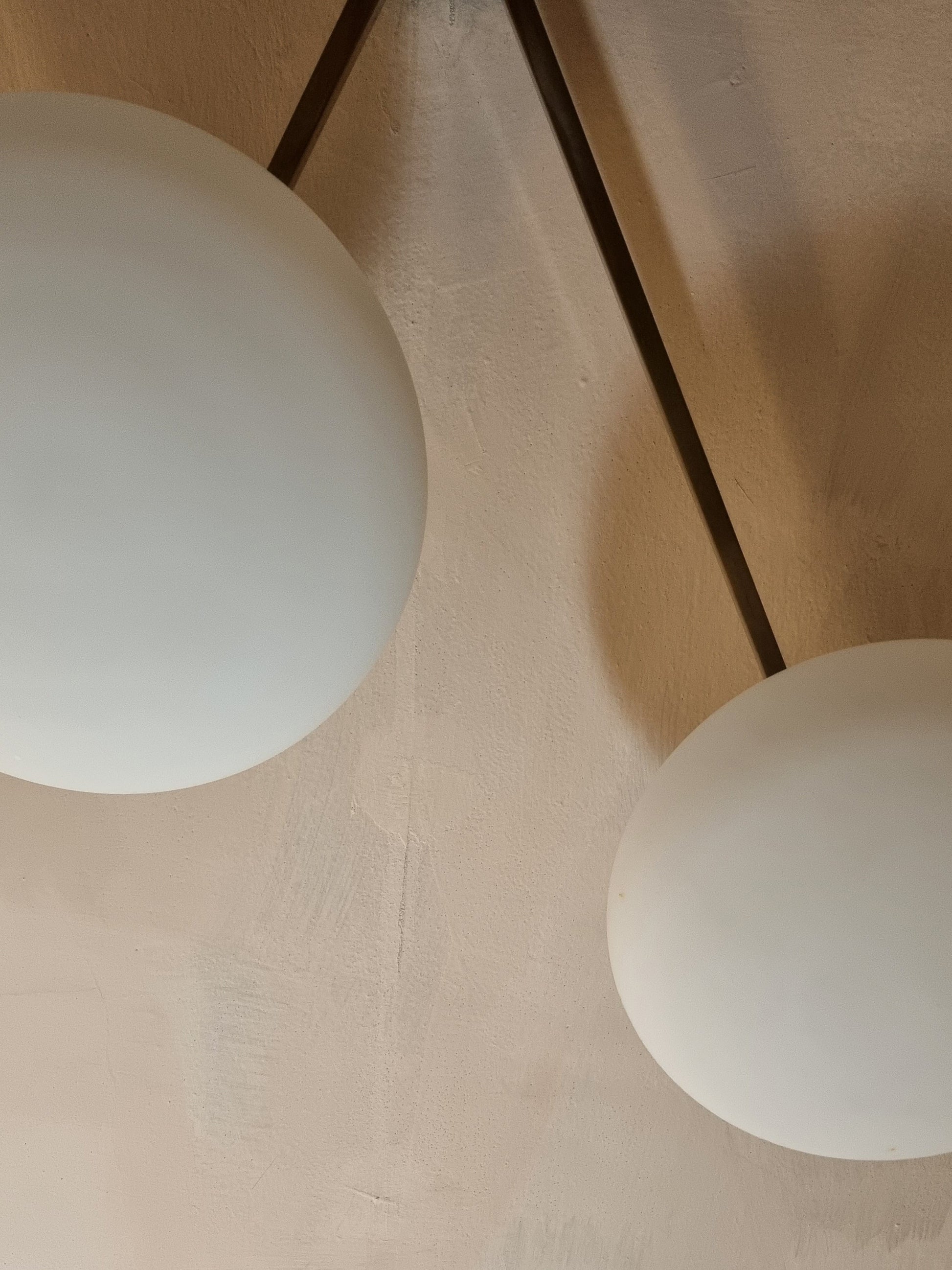 3 Lune Rare Ceiling Lamp Designed by Angelo Lelii for Arredoluce, 1961 Flush Mounts