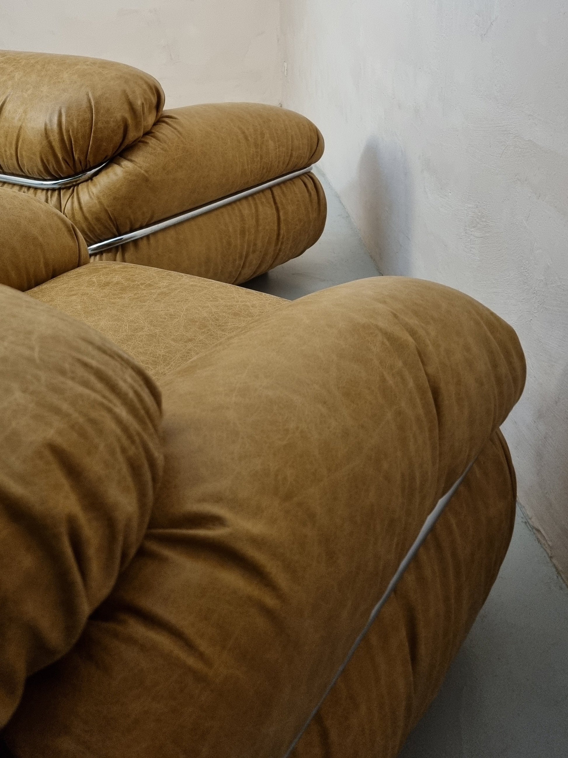 595 Sesann Armchairs Designed by Gianfranco Frattini for Cassina, 1970 Chairs