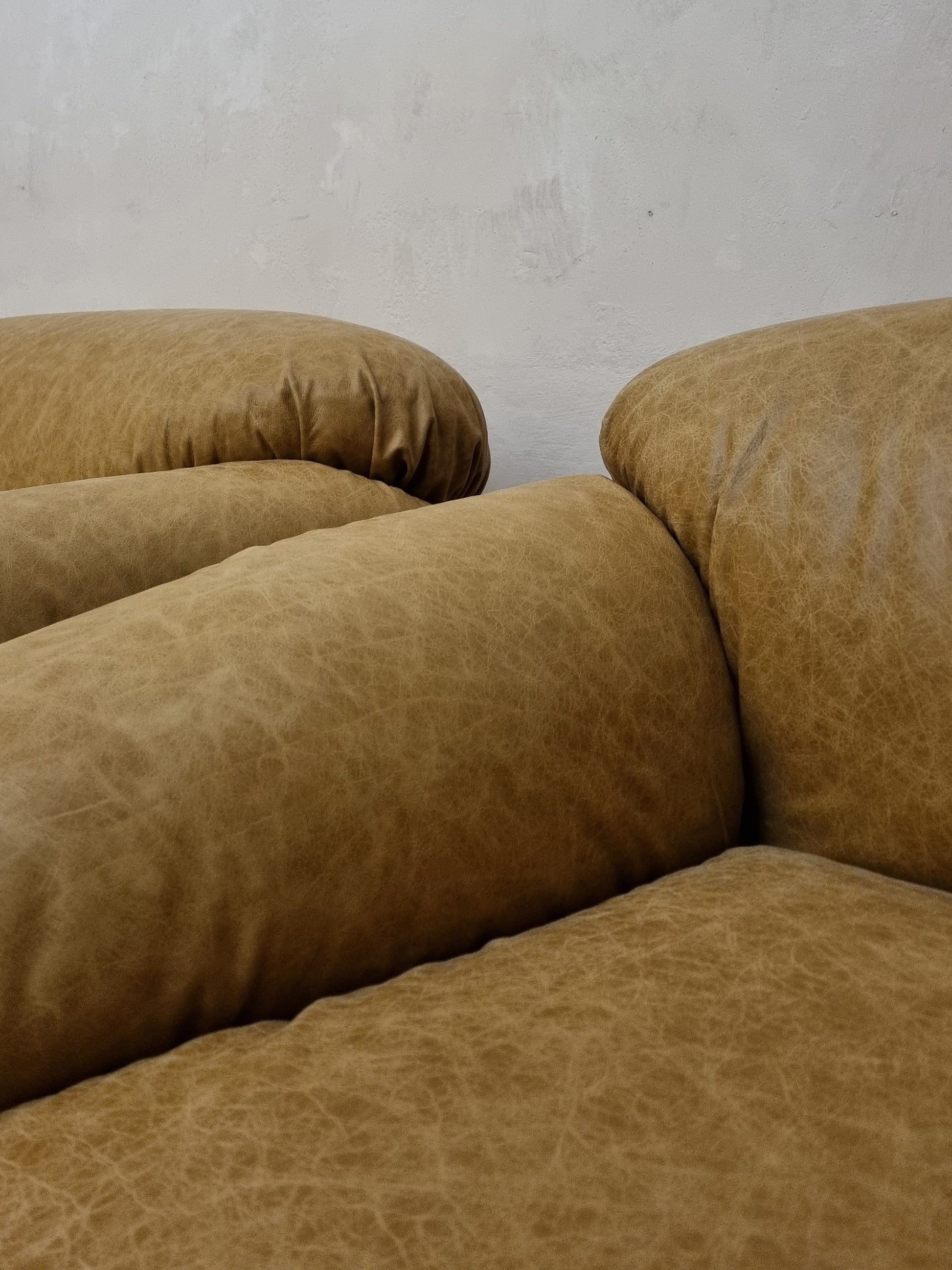 595 Sesann Armchairs Designed by Gianfranco Frattini for Cassina, 1970 Chairs