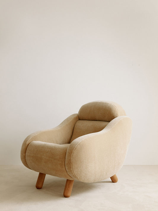AS01 Armchair in Cream Ecru by Aurelien Serre, France, 2023 Chairs