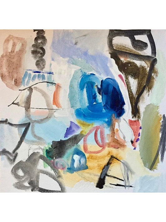 Acrylic on Canvas III, 12" x 12" Artwork