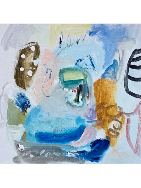 Acrylic on Canvas II, 12" x 12" Artwork