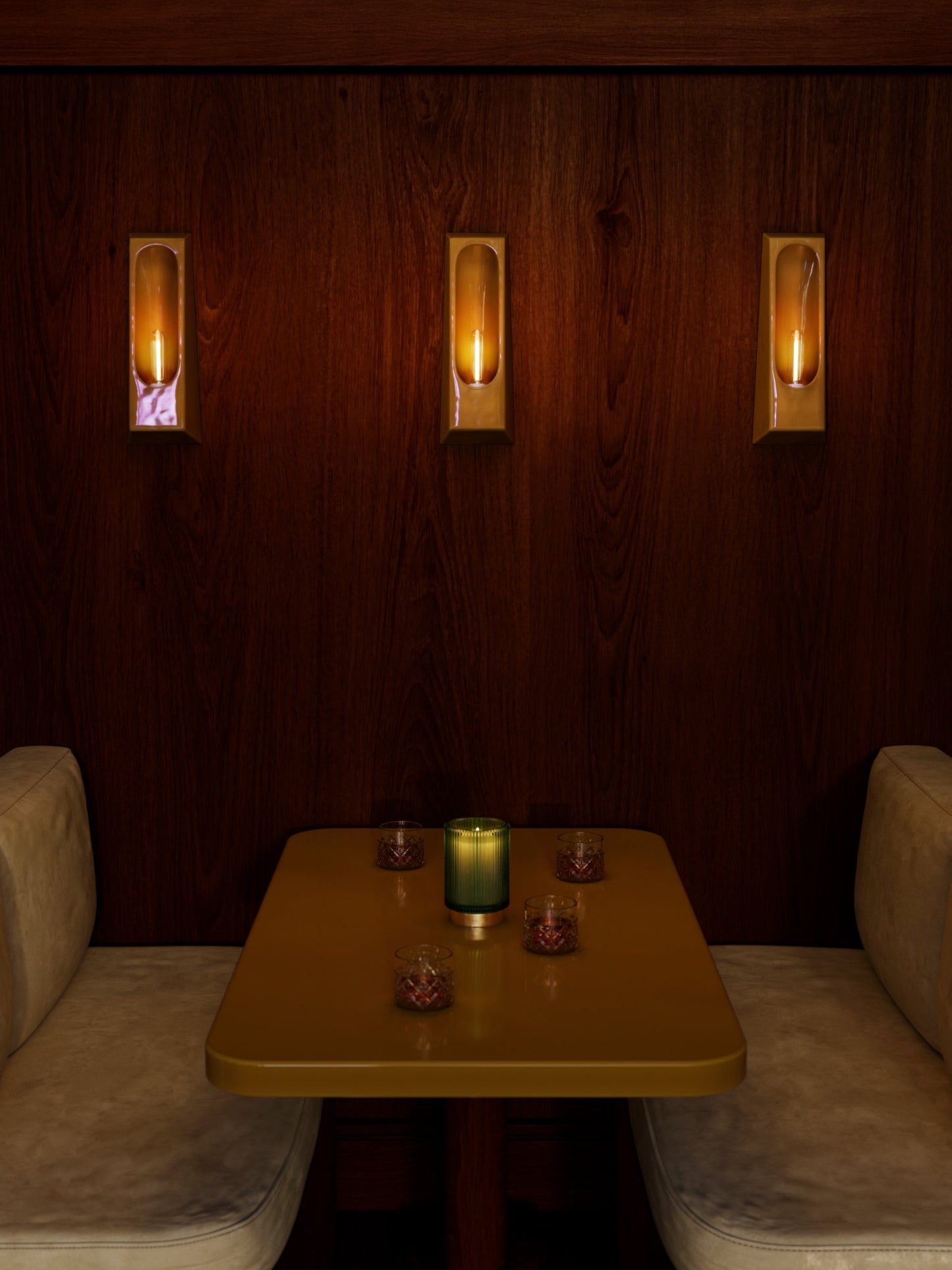 Alcove Wall Light in Ouro by Violaine dHarcourt