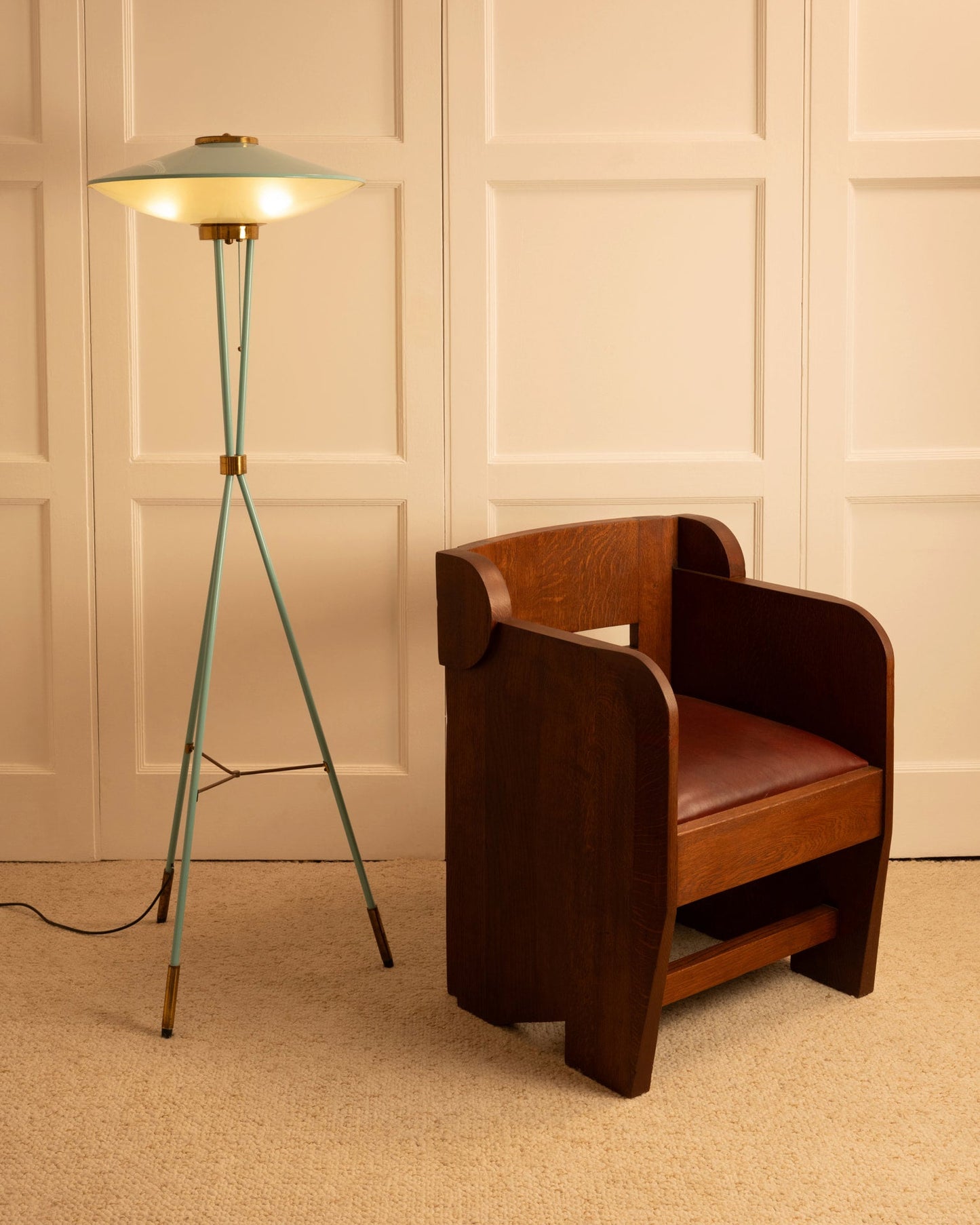 Pair of Anthroposophic Armchairs Chairs