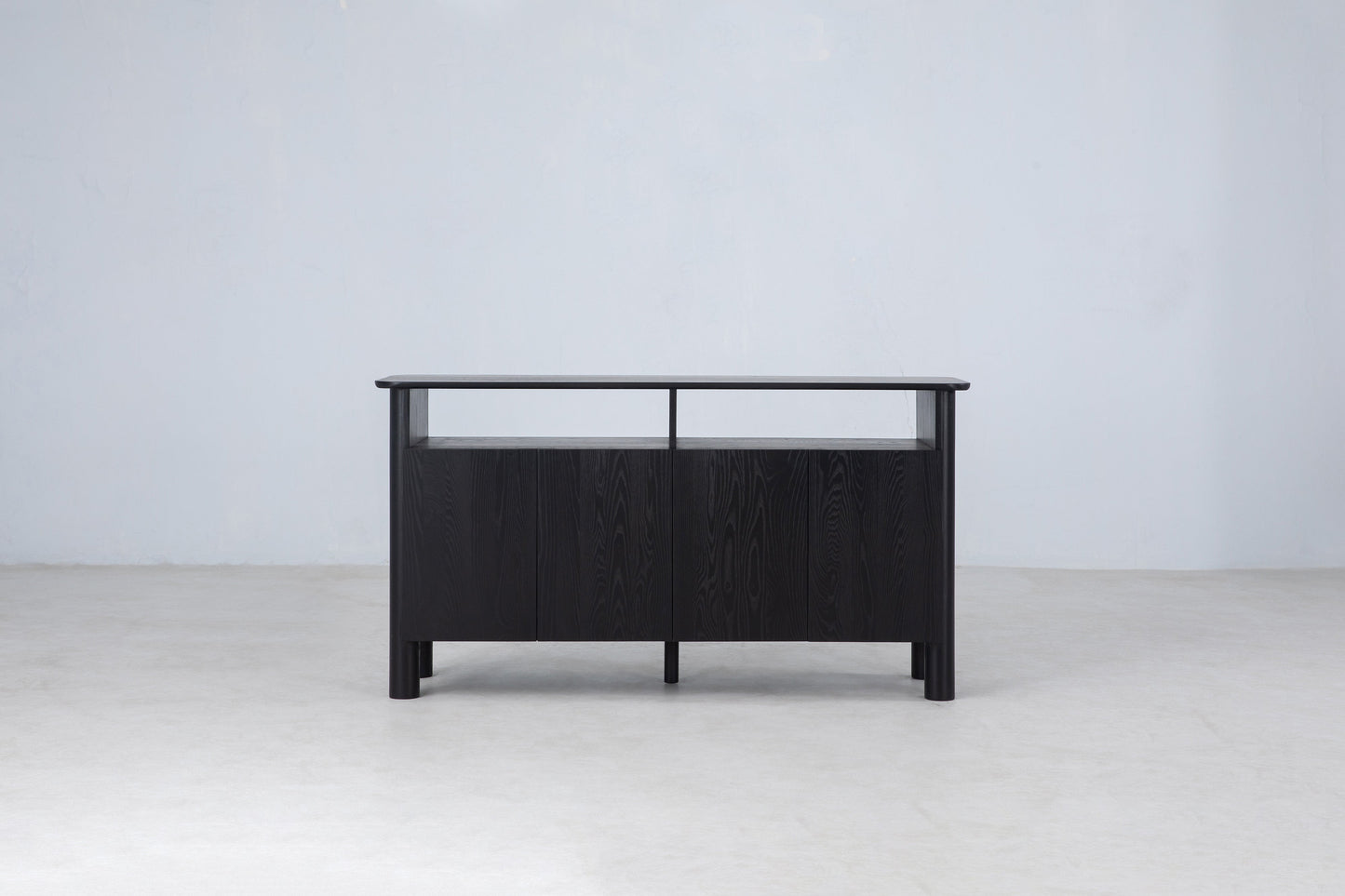 Arc Sideboard in Black by Sun at Six Sideboards
