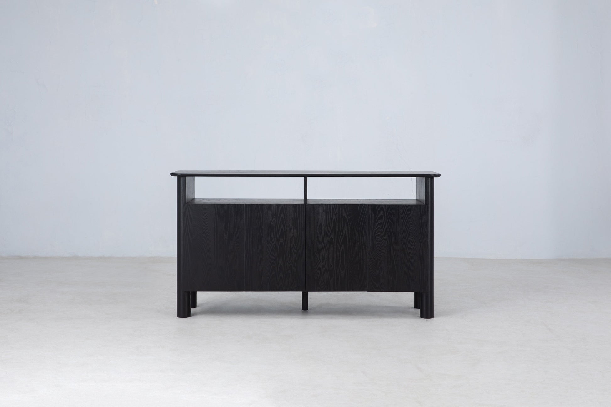 Arc Sideboard in Black by Sun at Six Sideboards