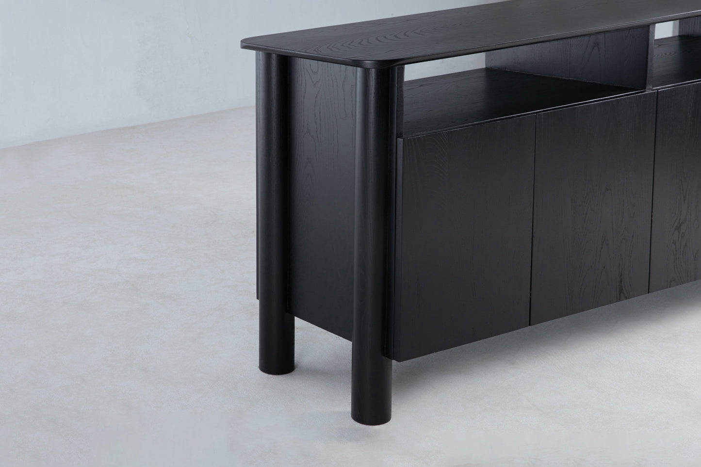 Arc Sideboard in Black by Sun at Six Sideboards