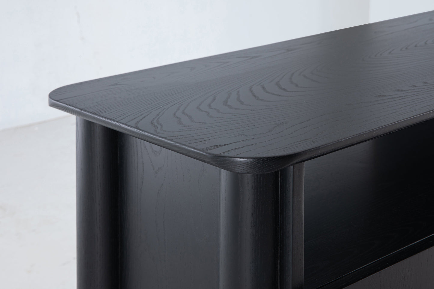 Arc Sideboard in Black by Sun at Six Sideboards