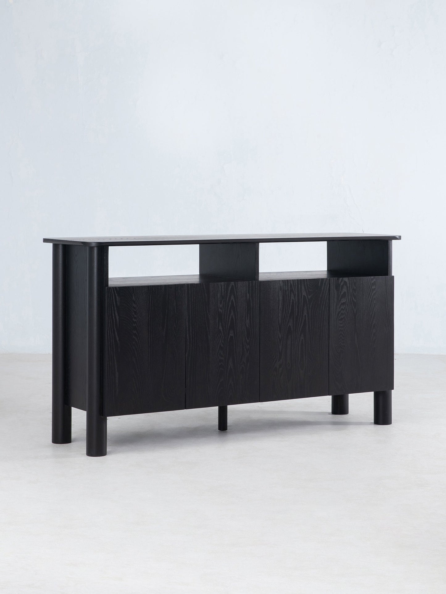 Arc Sideboard in Black by Sun at Six Sideboards