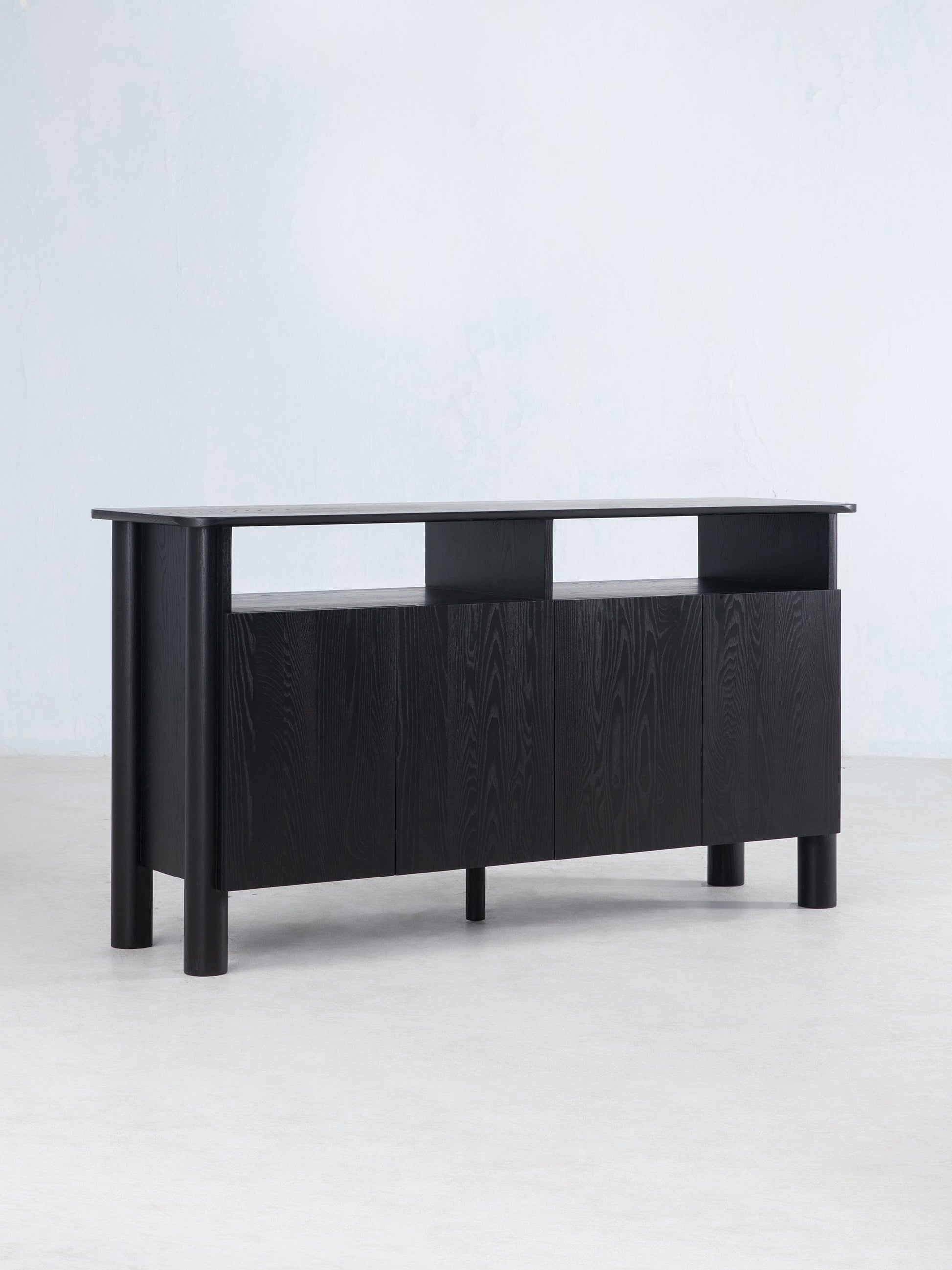 Arc Sideboard in Black by Sun at Six Sideboards