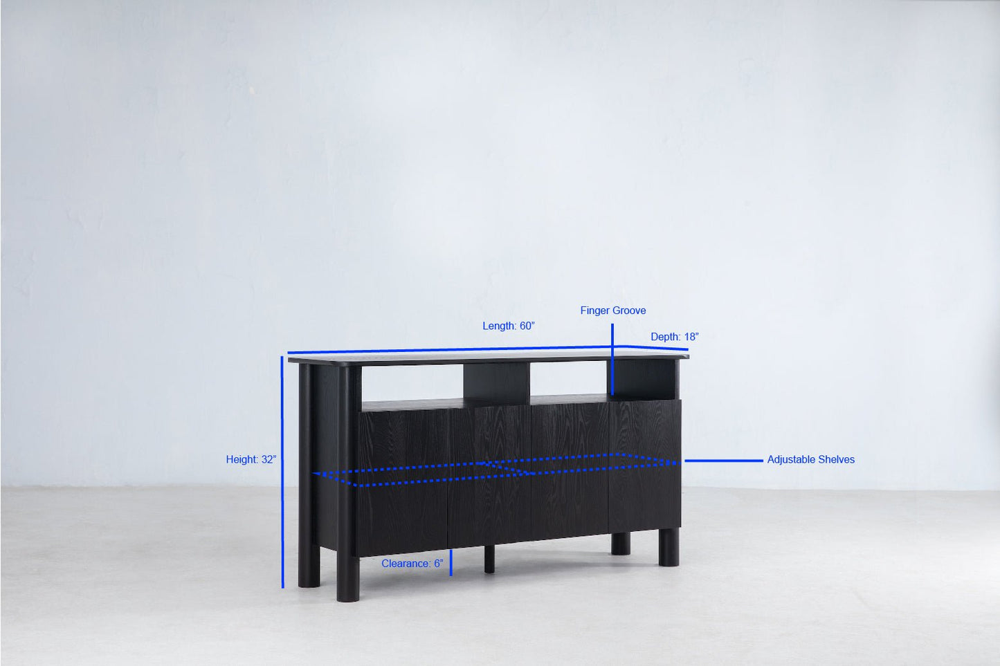 Arc Sideboard by Sun at Six Sideboards