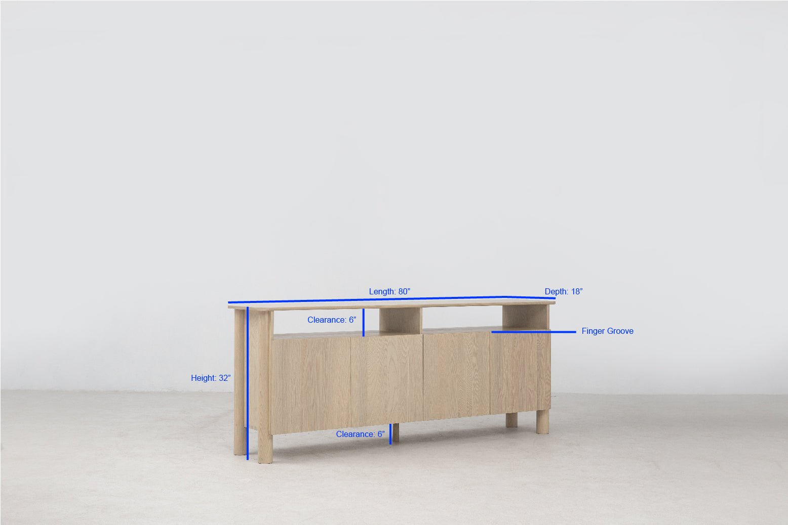 Arc Sideboard by Sun at Six Sideboards
