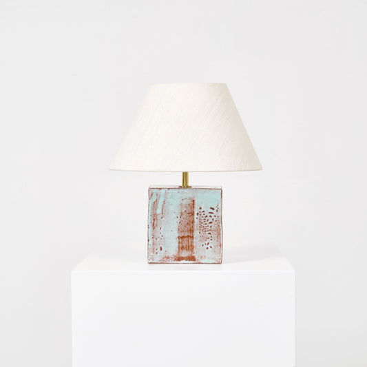 Arouca Table Light in Light Blue on Red Clay by Project 213A Table Lamps