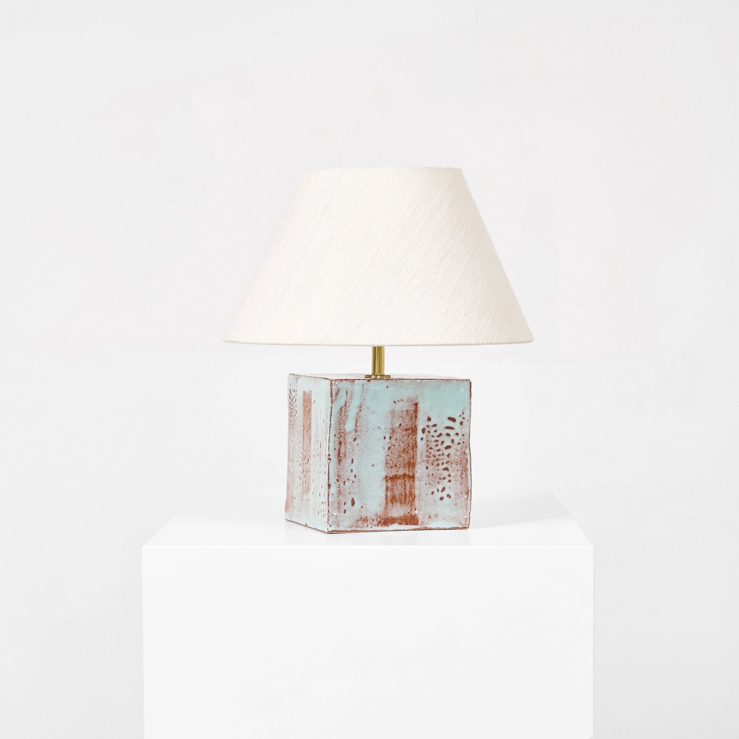 Arouca Table Light in Light Blue on Red Clay by Project 213A Table Lamps
