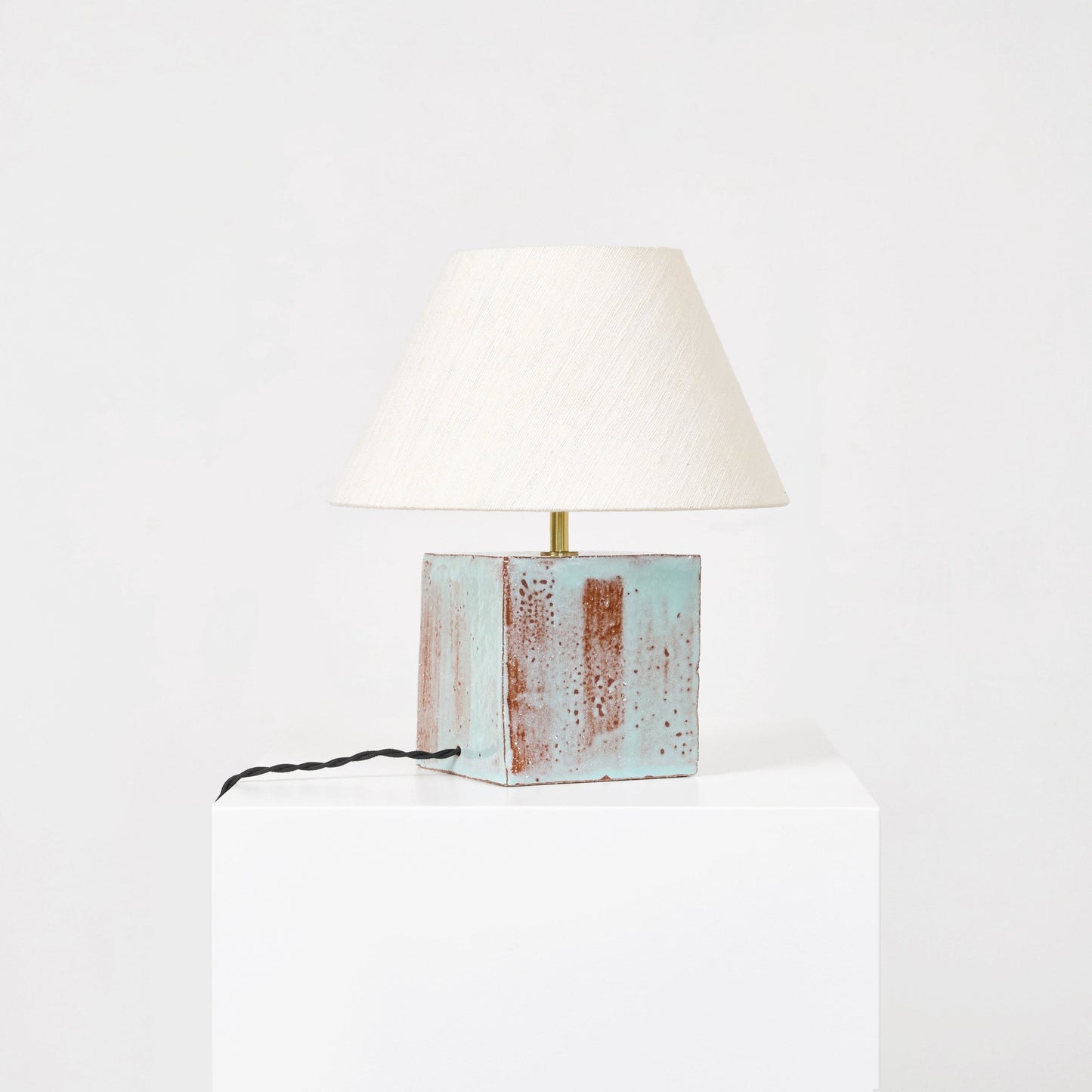 Arouca Table Light in Light Blue on Red Clay by Project 213A Table Lamps