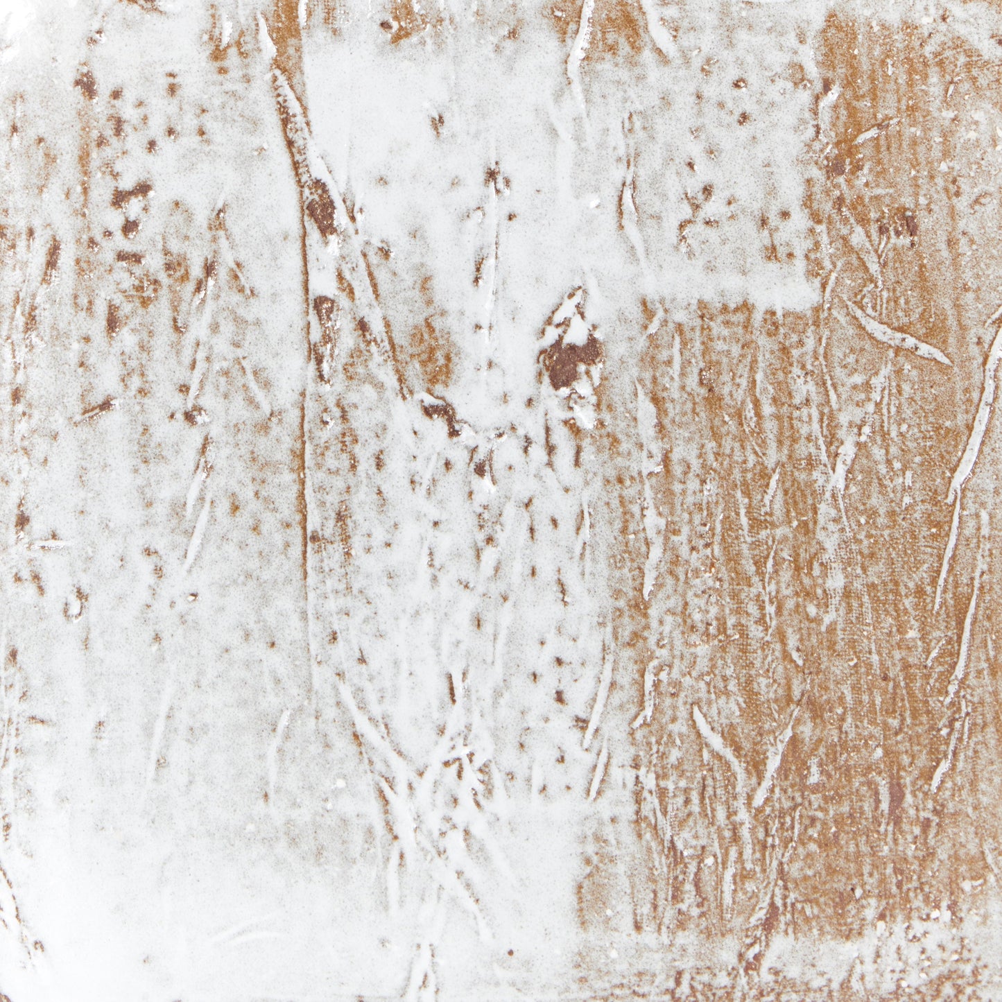 Arouca Table Light No.4 in White on Textured Brown Clay Table Lamps