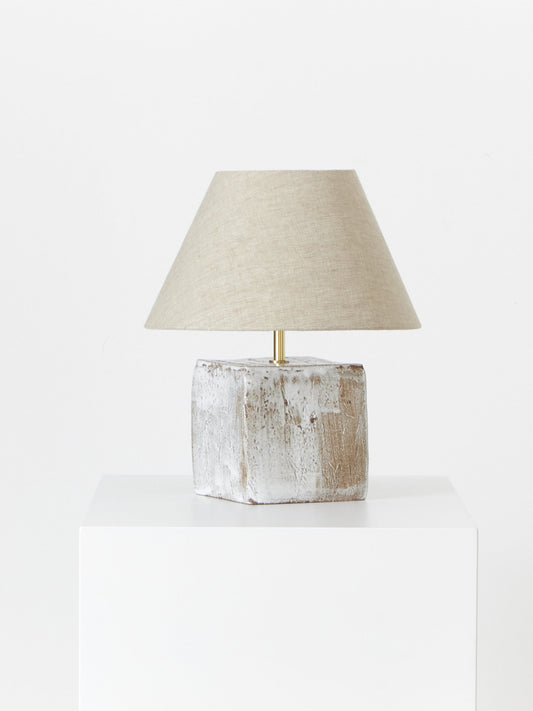 Arouca Table Light No.4 in Textured White Table Lamps