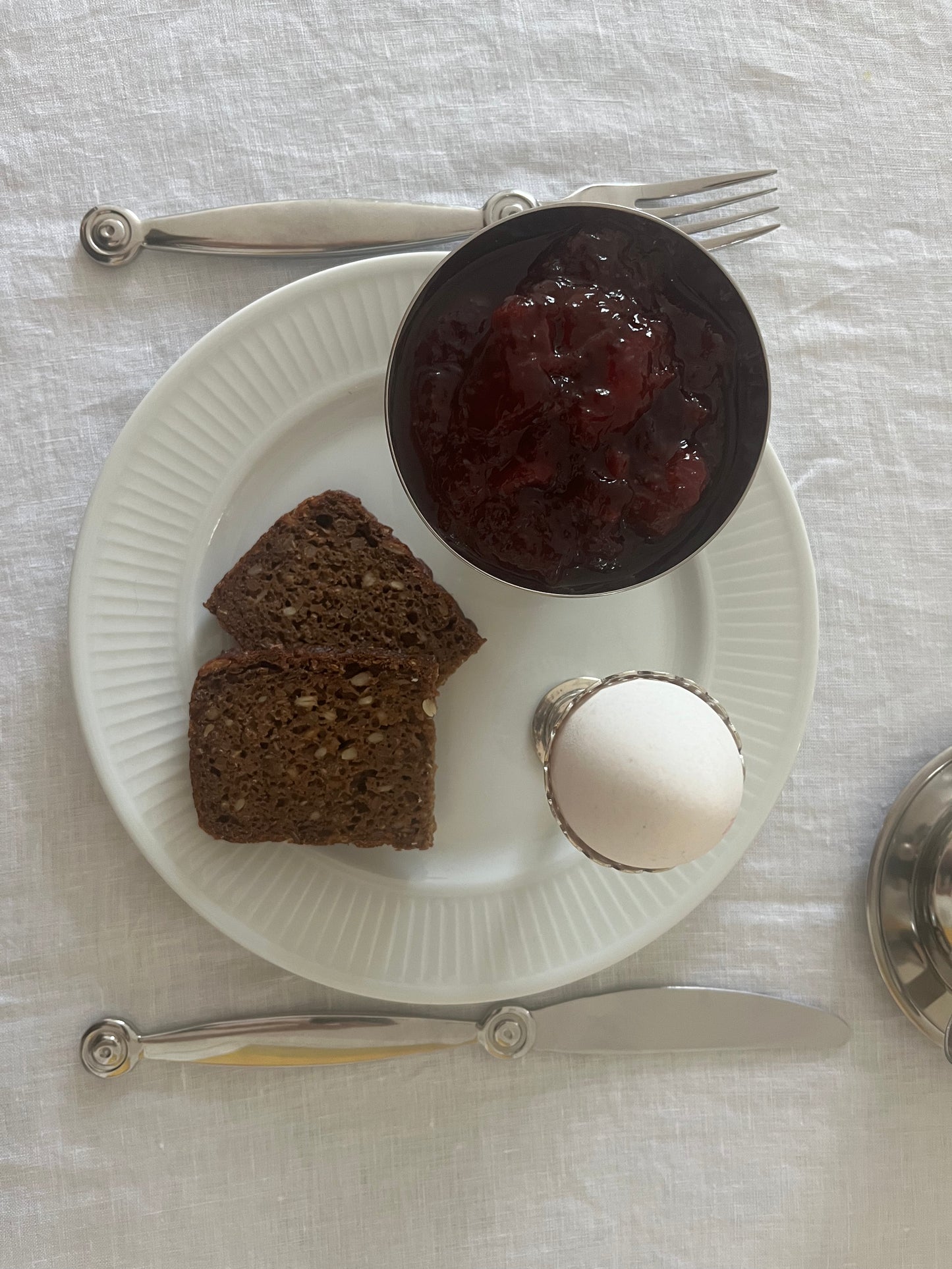 Steel Ice Cream Cups by Guy Degrenne