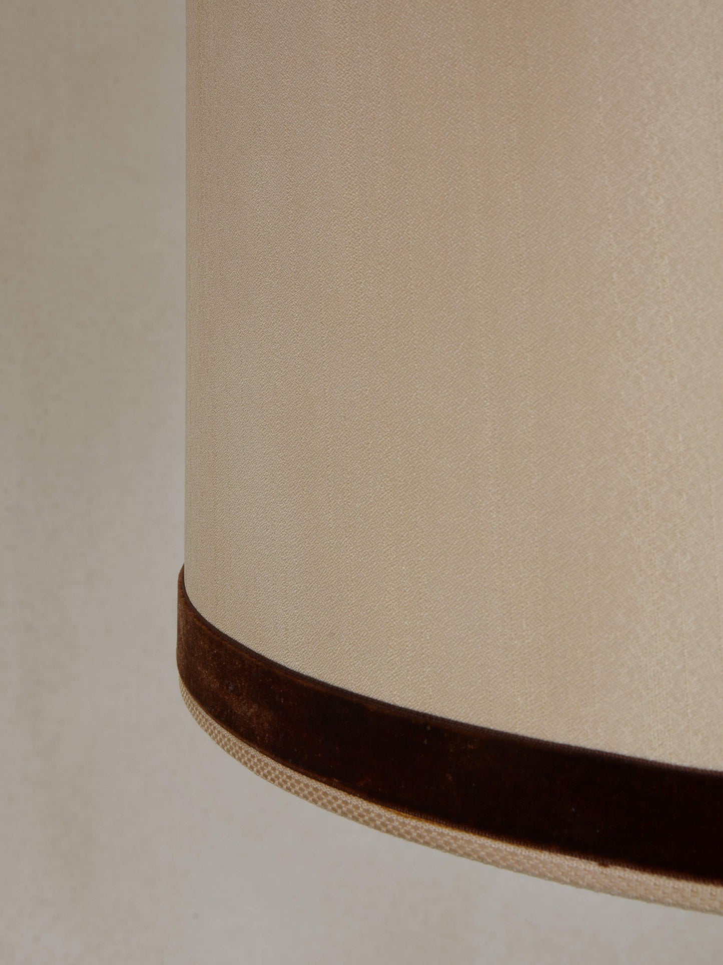 Big Table Lamp in Metal and Fabric, Ca.1960s Table Lamps