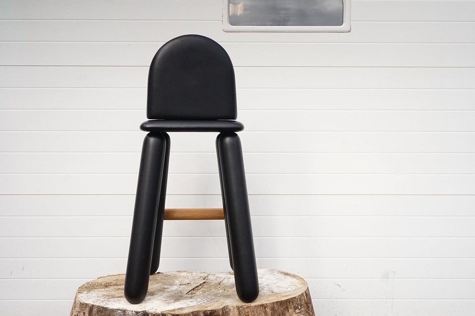 Black Moon Stool Bar Stools