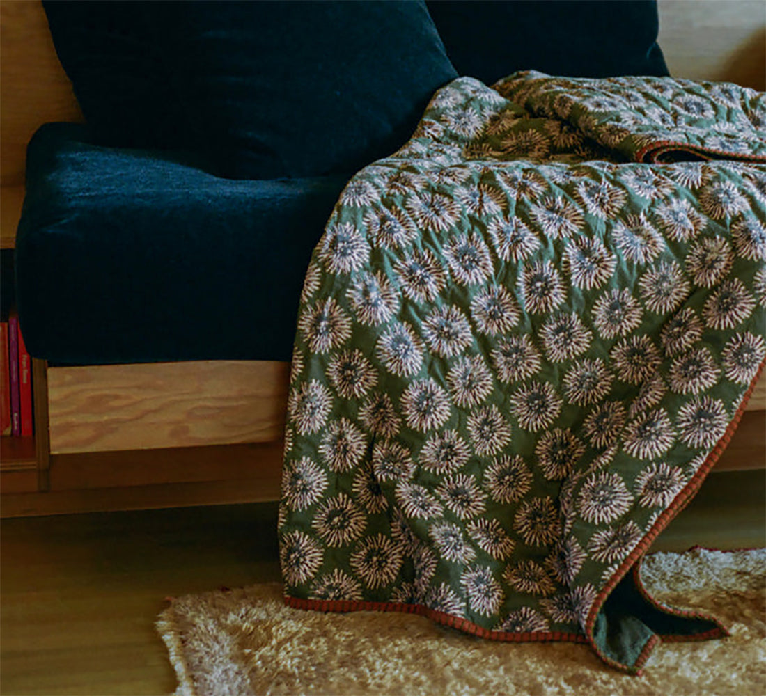 Blooming Flower Throw by Studio Ford Throws