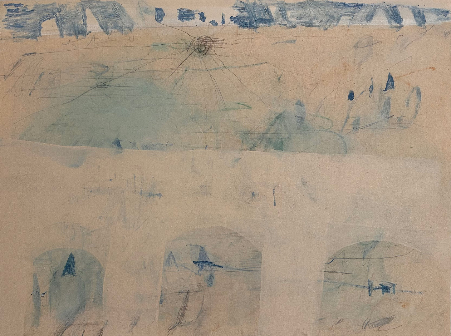 Blue Sky Deep Sigh by Jonathan Todryk Artwork