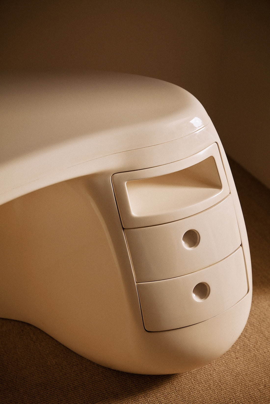 Boomerang Bureau Desk by Maurice Calka, France, Circa 1970 Desks