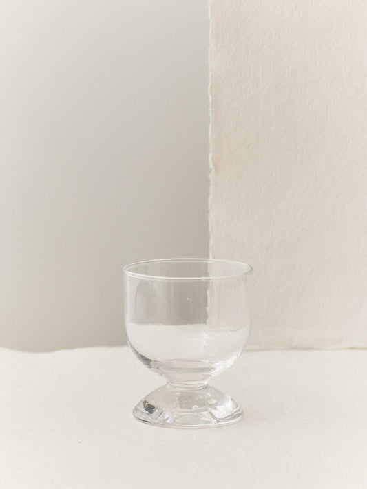 Bubble Water Glass - Low, Plain Top (Set of Two) Decorative Objects