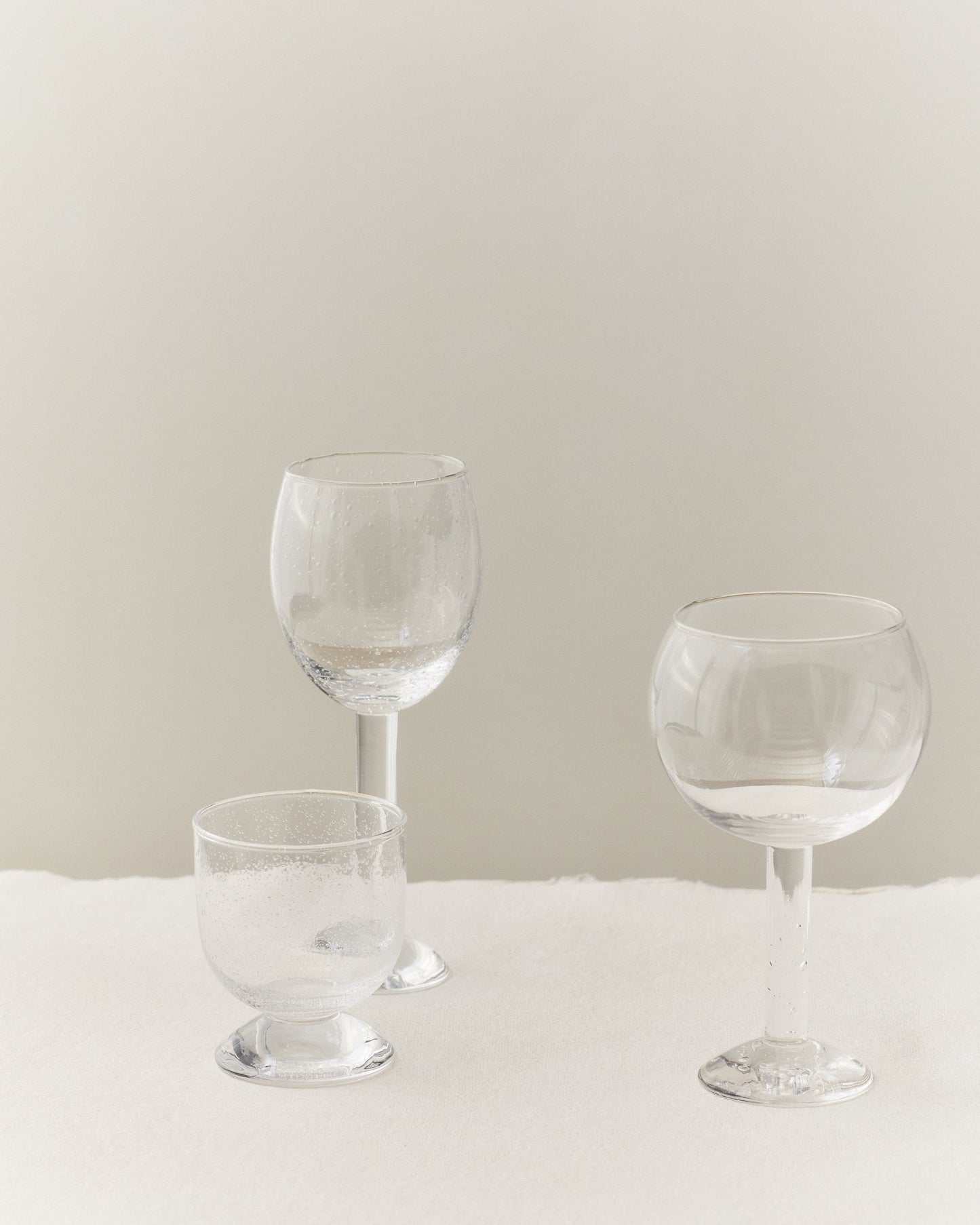 Bubble Wine Glass (Set of Two) Decorative Objects