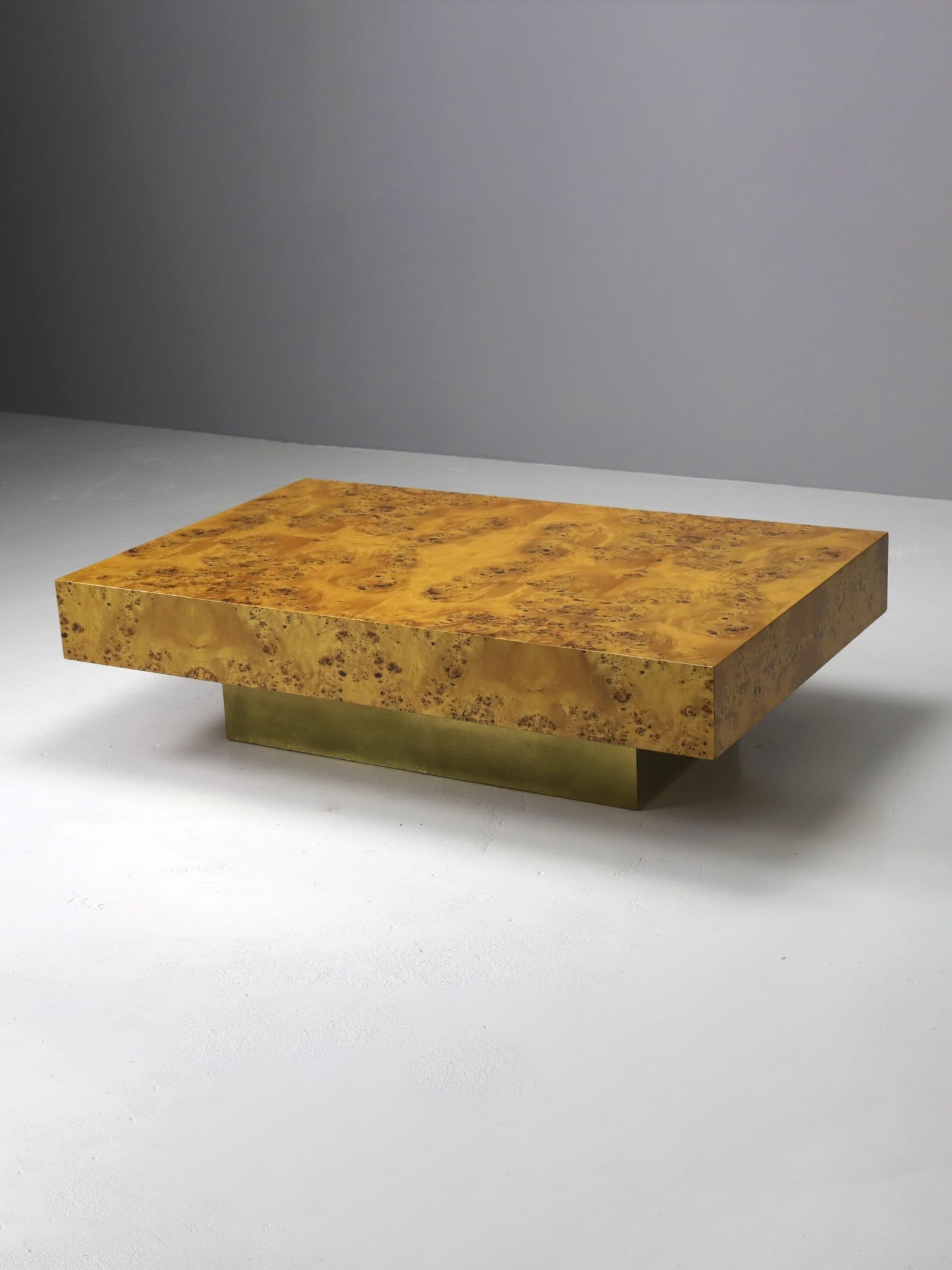 Burlwood Coffee Table by Roche Bobois Coffee Tables