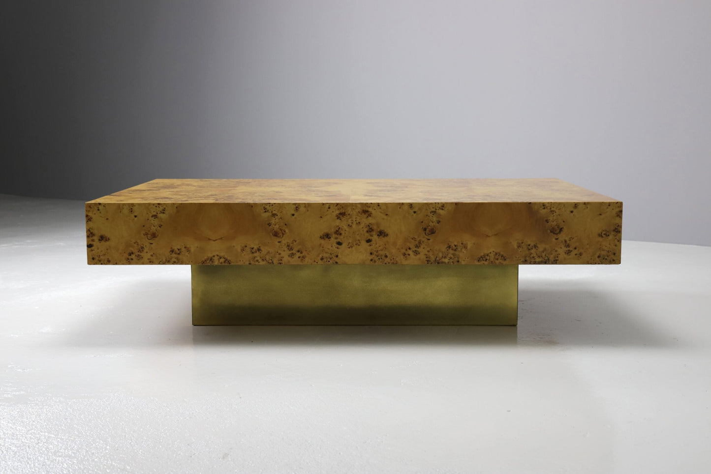 Burlwood Coffee Table by Roche Bobois Coffee Tables