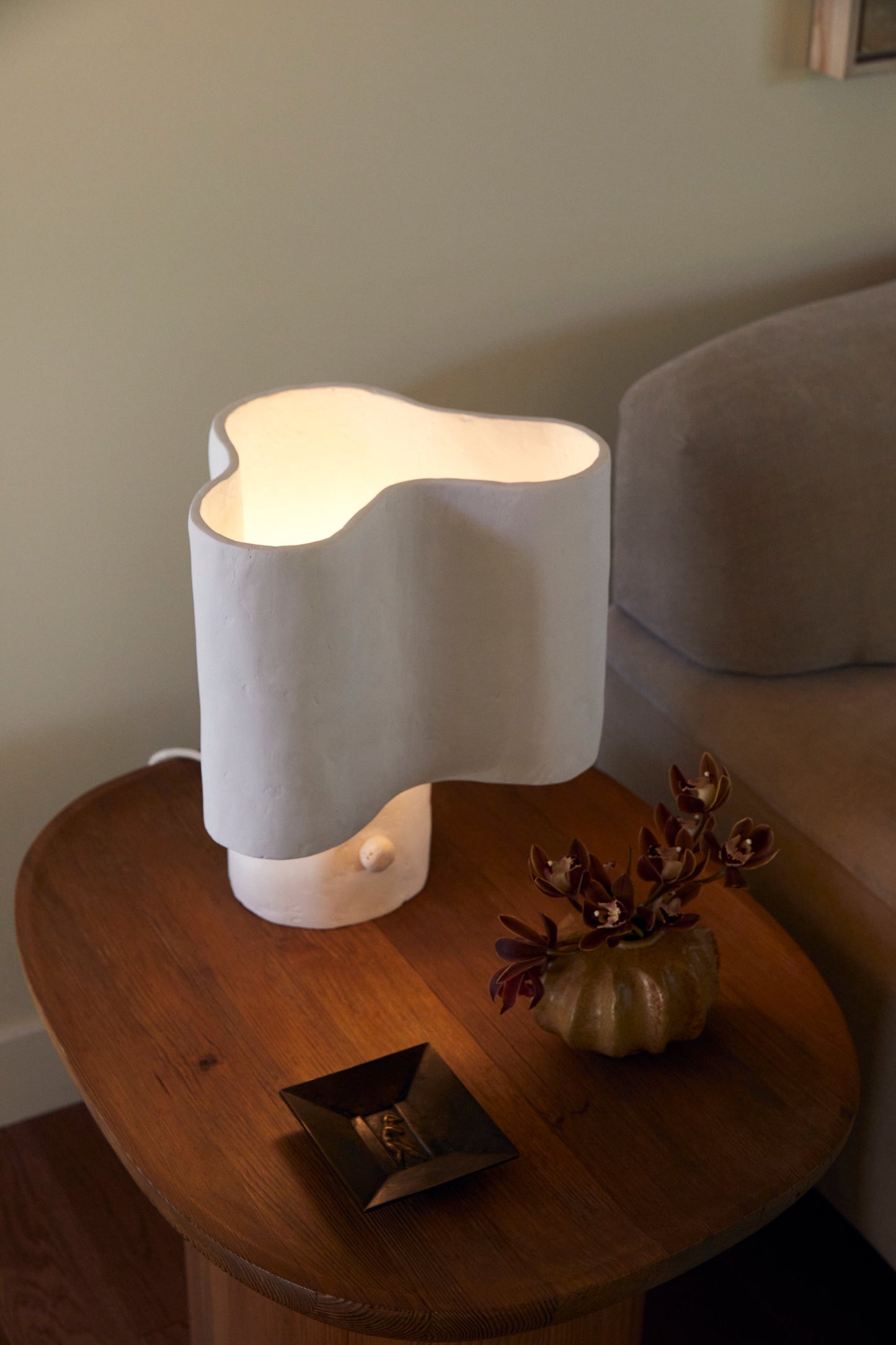 Cantilever Freeform Table Lamp by Studio Tristan Kallas Table Lamps