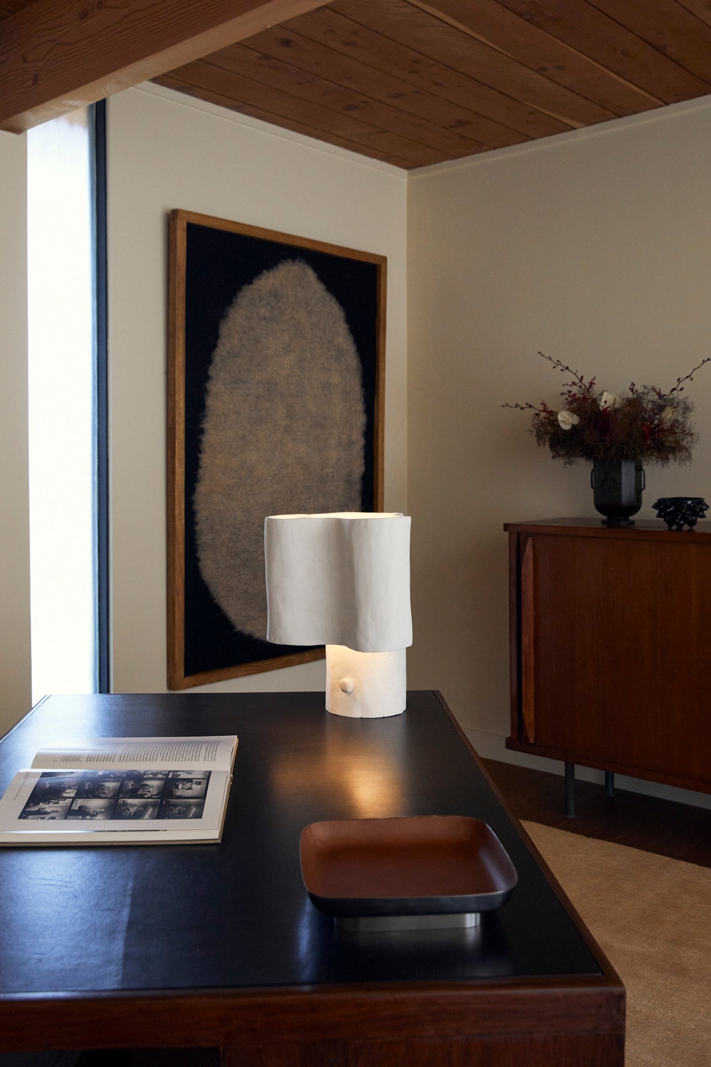 Cantilever Freeform Table Lamp by Studio Tristan Kallas Table Lamps