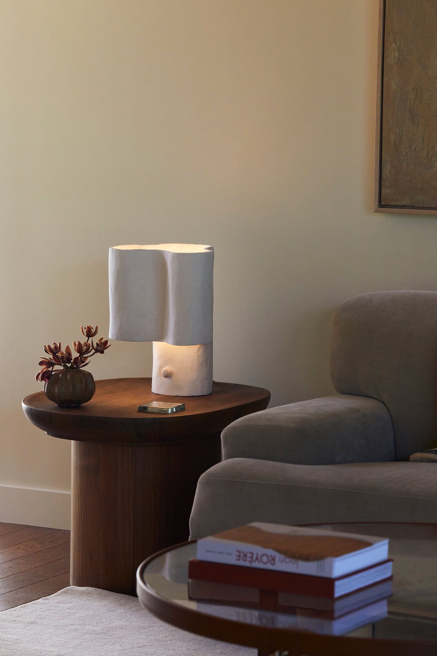 Cantilever Freeform Table Lamp by Studio Tristan Kallas Table Lamps