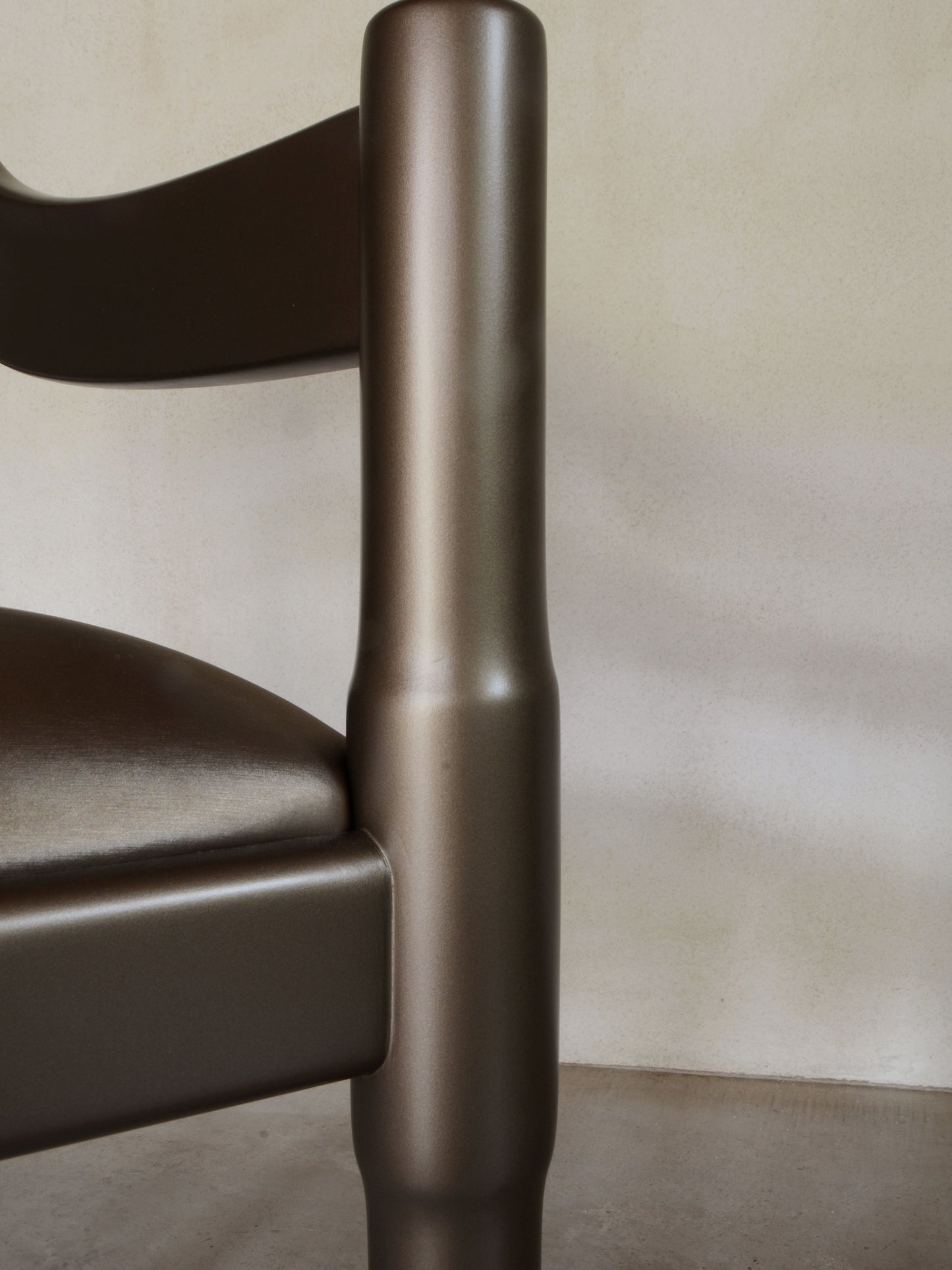 Carimate Bronze Chair by Vico Magistretti For Cassina, Ca.1970 Chairs