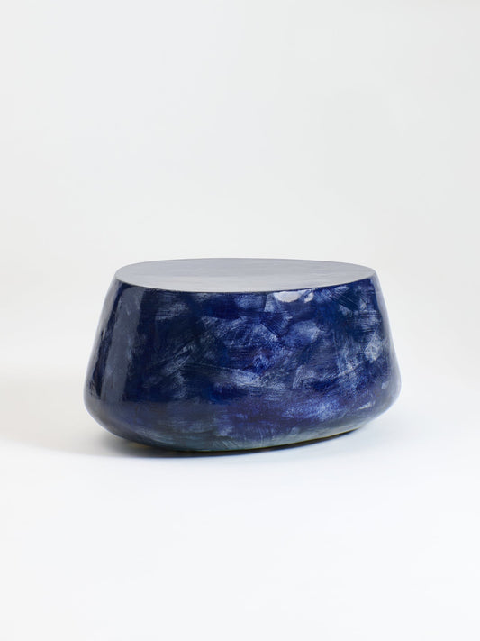 Ceramic Coffee Table No3 in Brushed Navy Coffee Tables