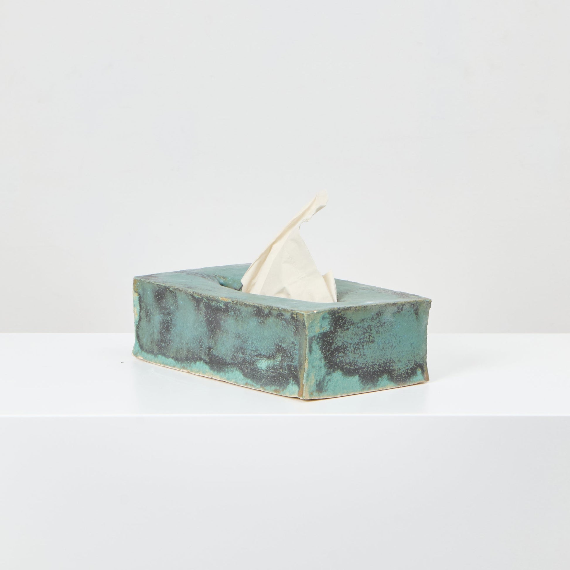 Ceramic Tissue Box in Musgo Tissue Box