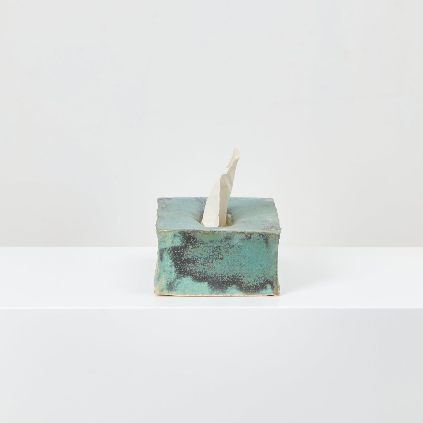 Ceramic Tissue Box in Musgo Tissue Box
