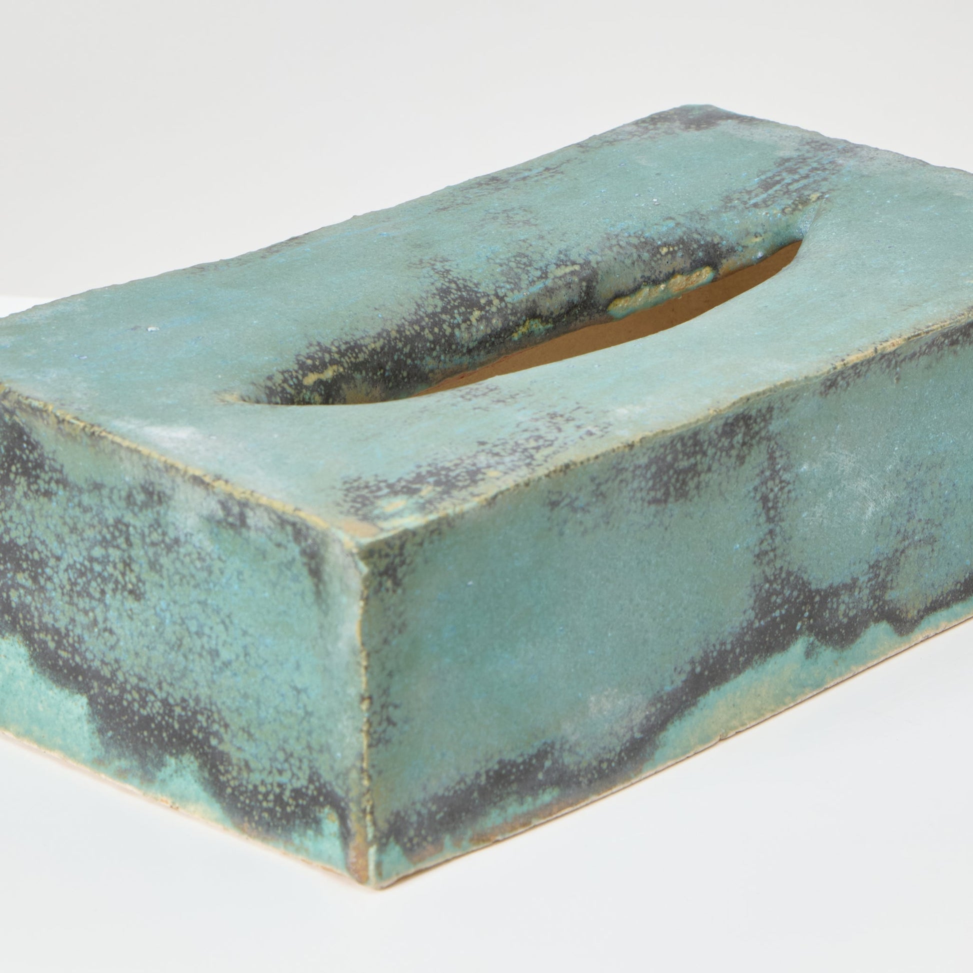 Ceramic Tissue Box in Musgo Tissue Box