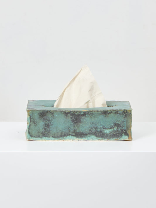 Ceramic Tissue Box in Musgo Tissue Box