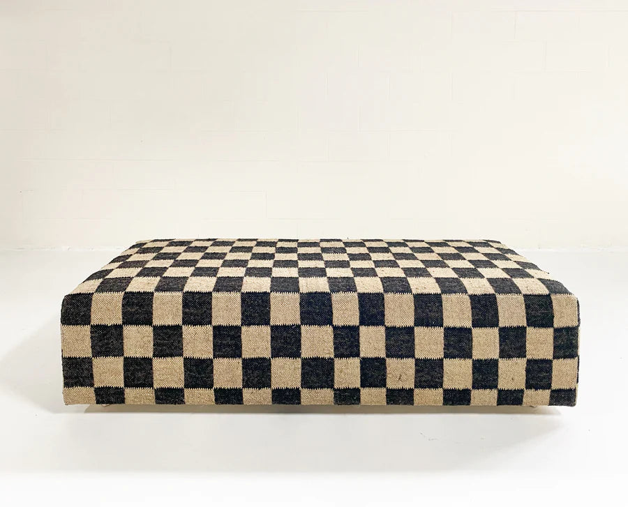 The Forsyth Checkerboard Ottoman