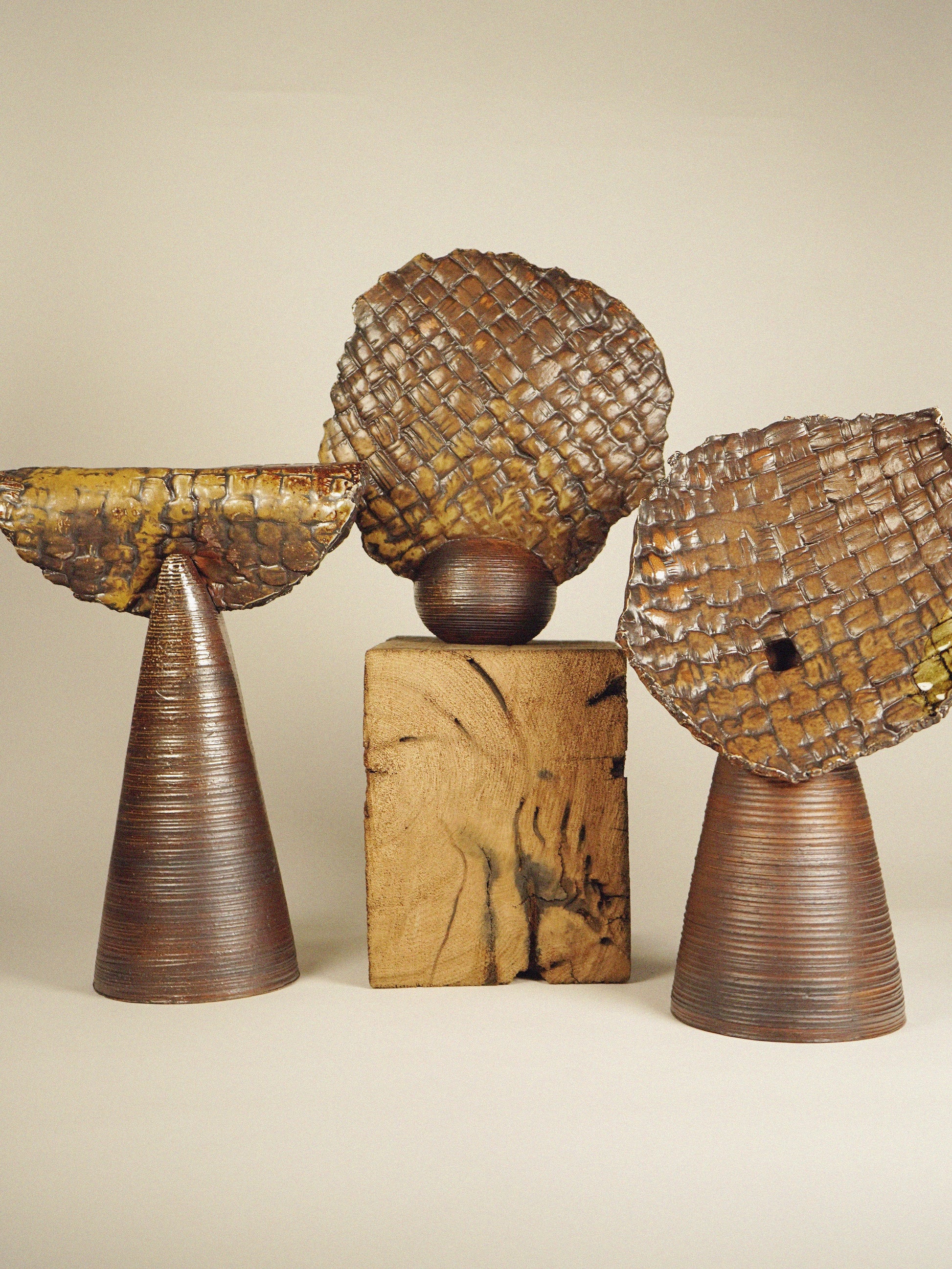 Chu Basket Vase Vases