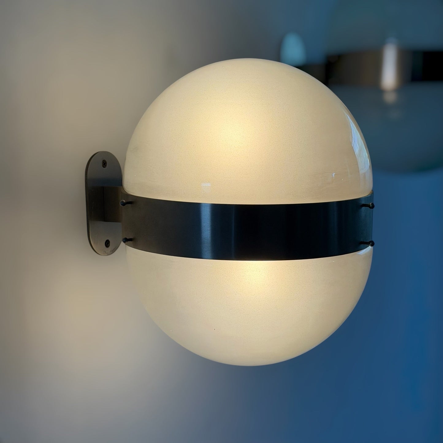 Pair of "Clio" Large Wall Lights by Sergio Mazza for Artemide, 1960s Sconces