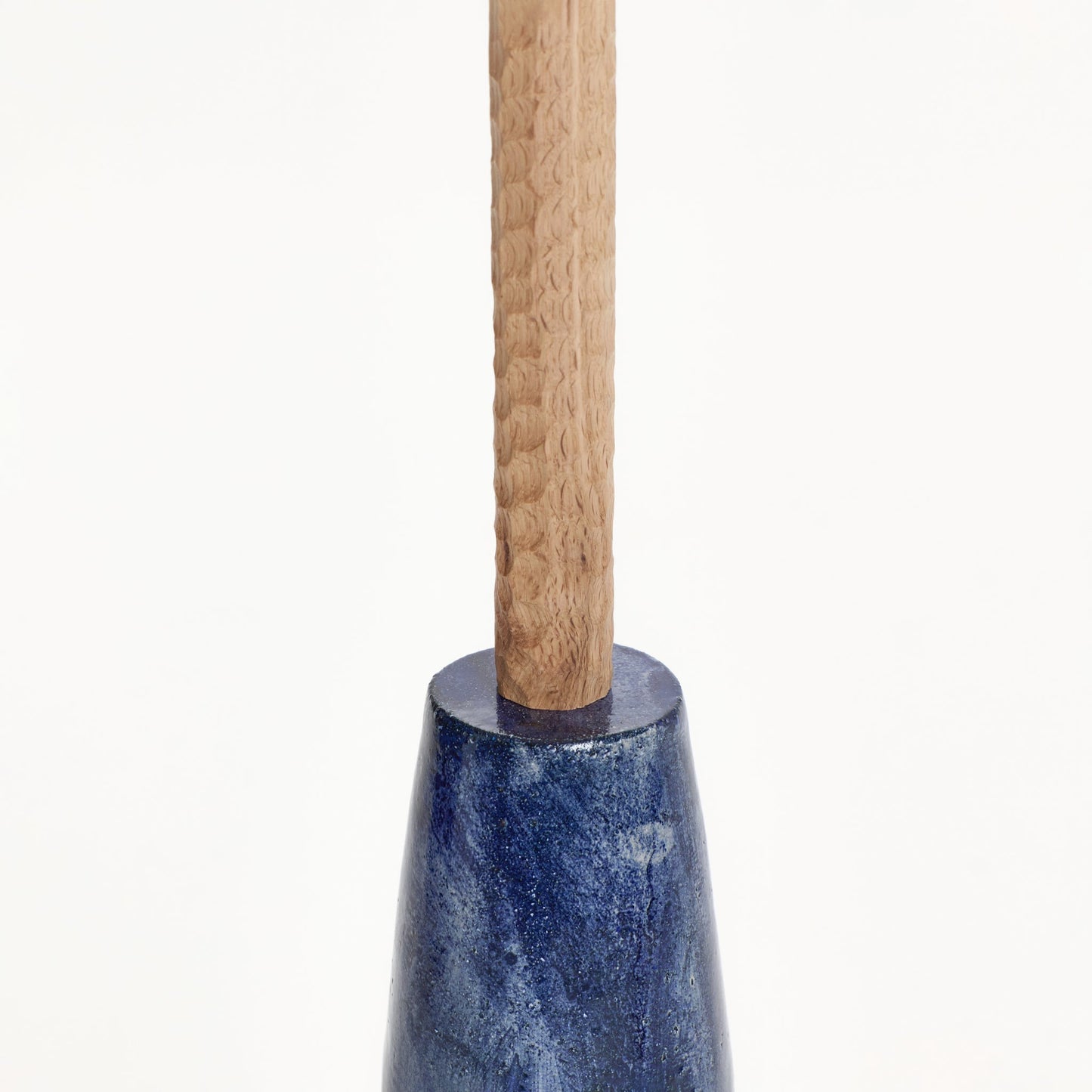 Coquete Floor Light in Brushed Blue Floor Lamps
