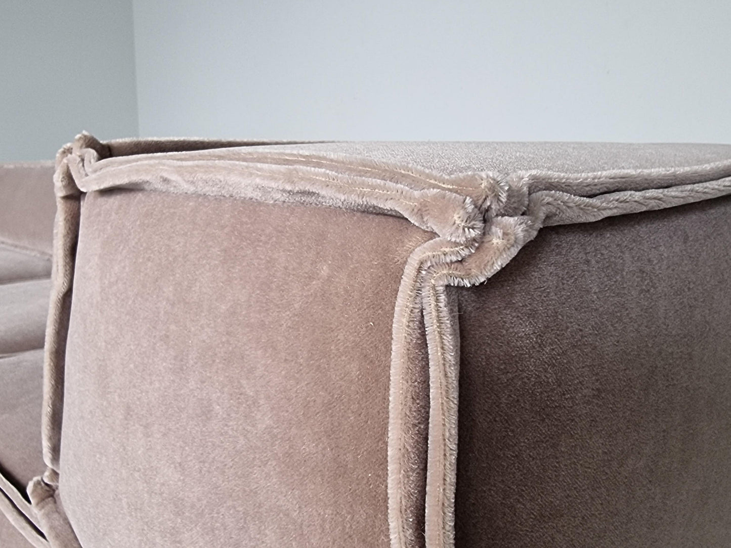 Cor Trio Sofa in Beige Mohair by Team Form Ag for Cor Furniture, 1970s Sofas