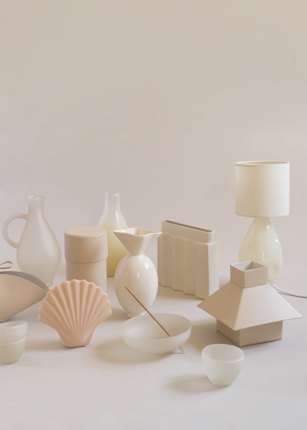 Cylindrical Lamp Shade Table Lamps