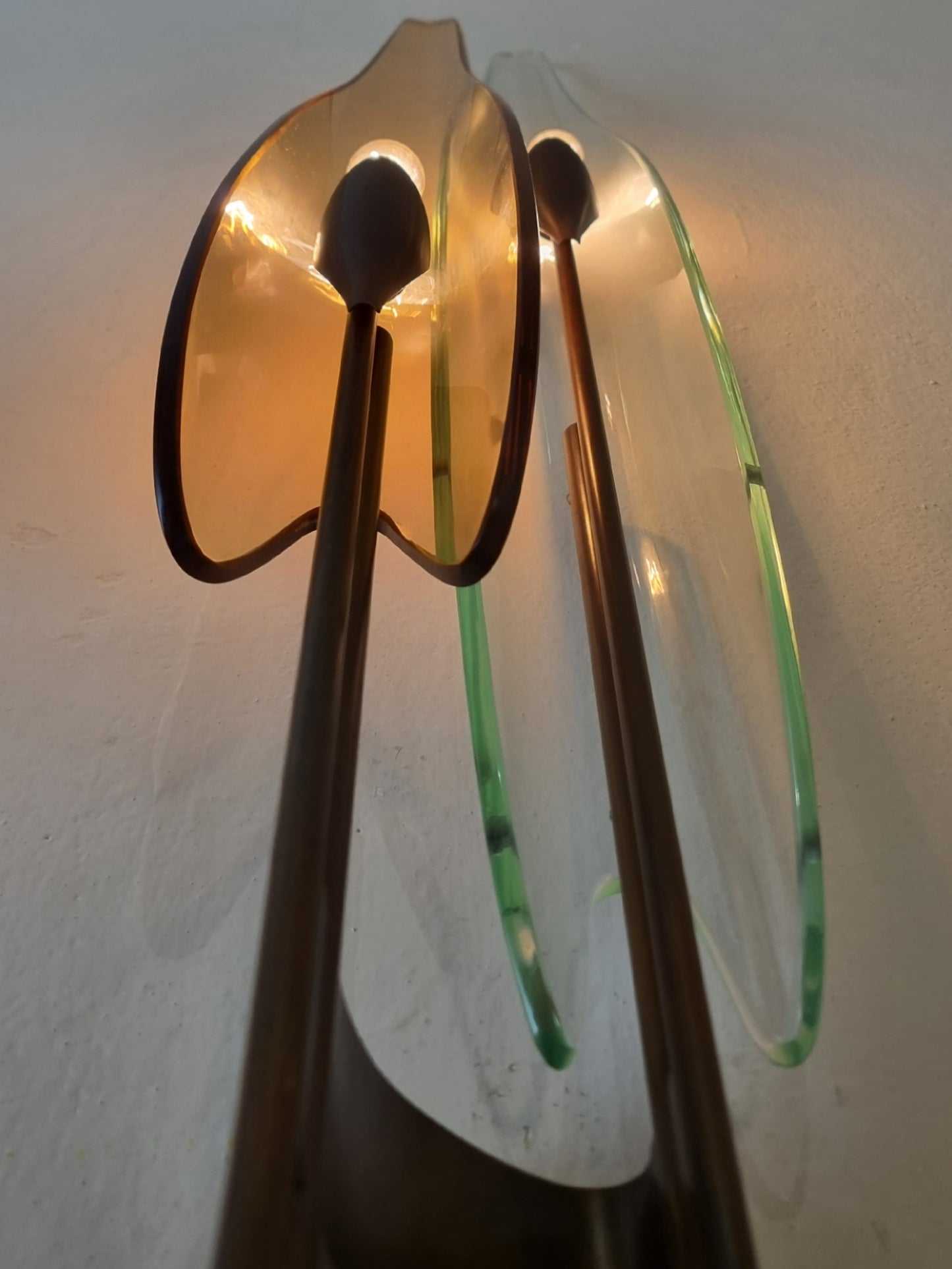 Dahlia Mod. 1461 Wall Sconce by Max Ingrand for Fontana Arte, 1955 Sconces