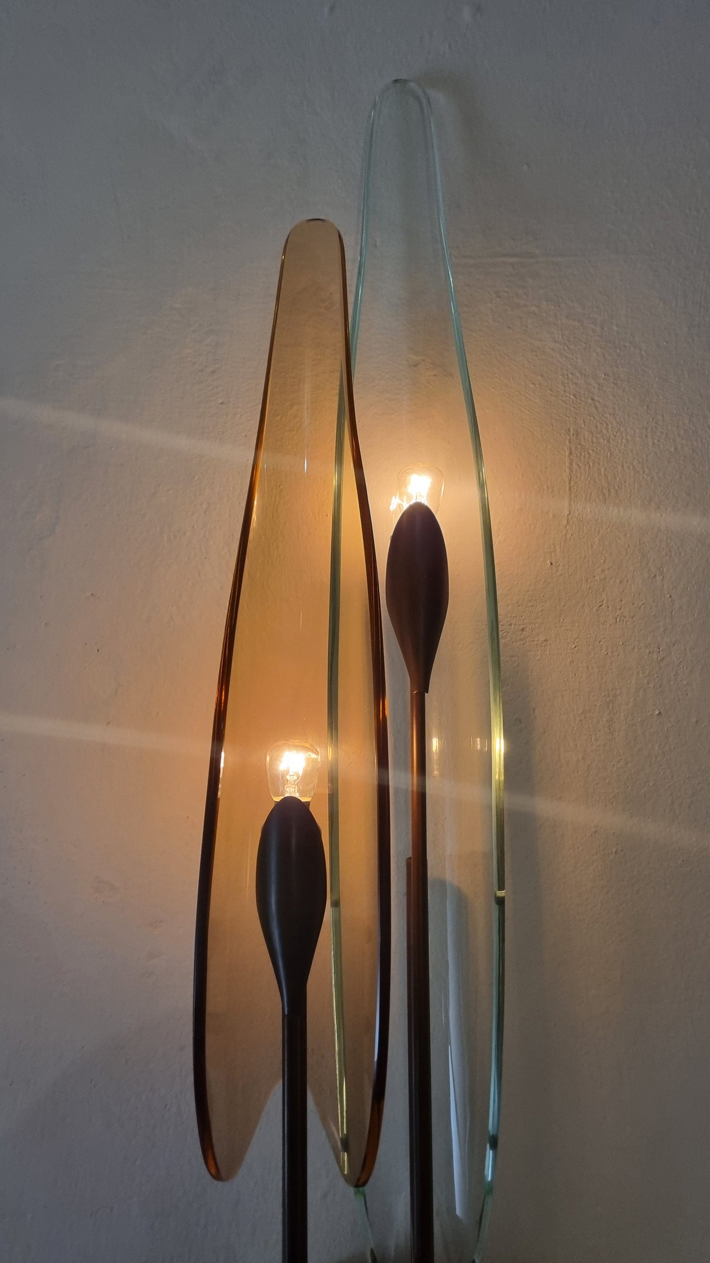 Dahlia Mod. 1461 Wall Sconce by Max Ingrand for Fontana Arte, 1955 Sconces