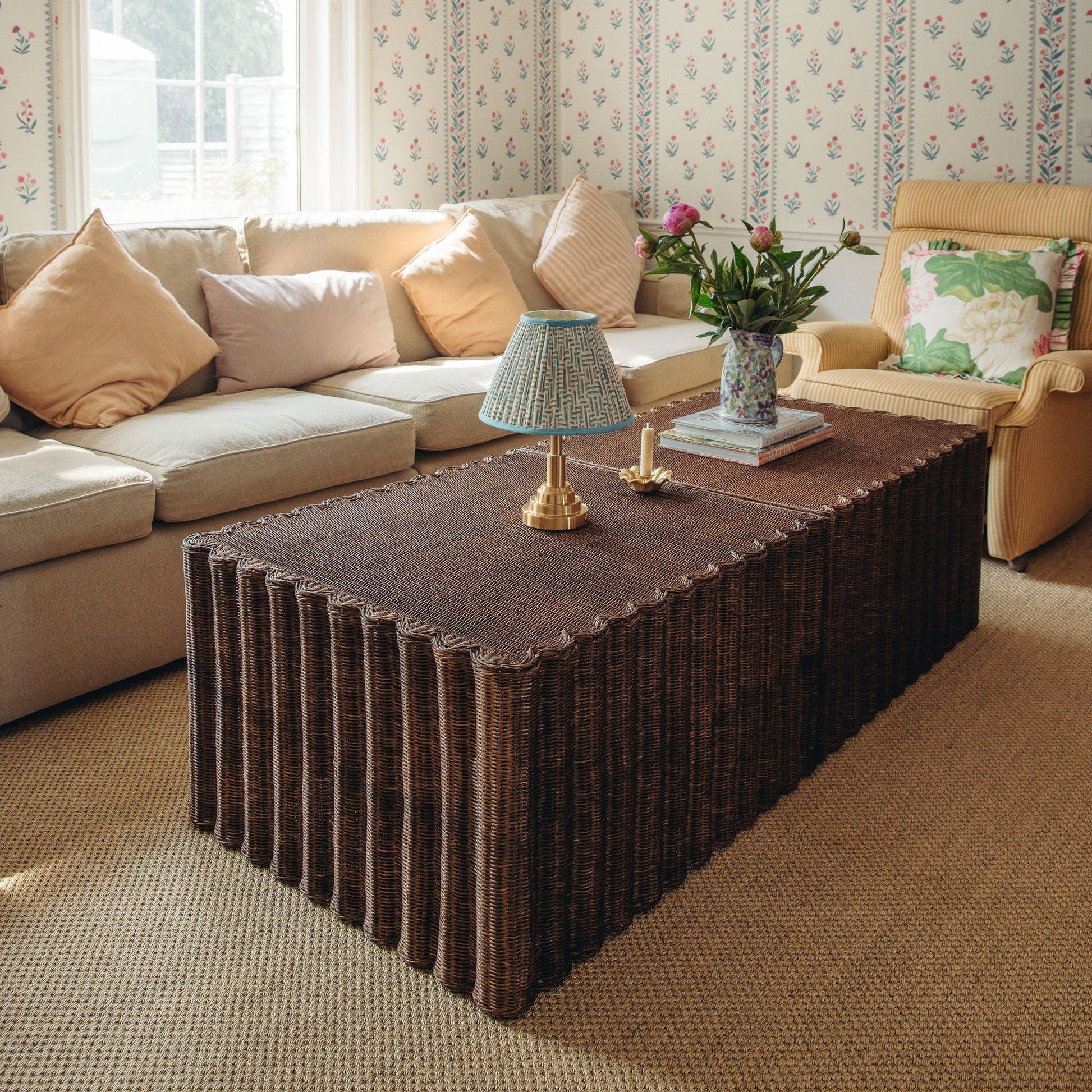 Daisy Rattan Coffee Table Coffee Tables
